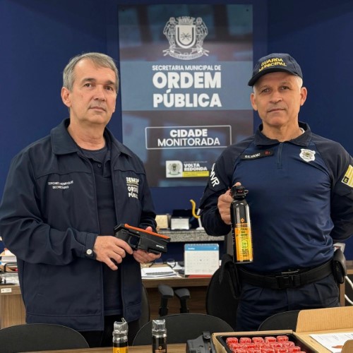 VR: Ordem Pública adquire equipamentos para uso dos agentes da Guarda Municipal 